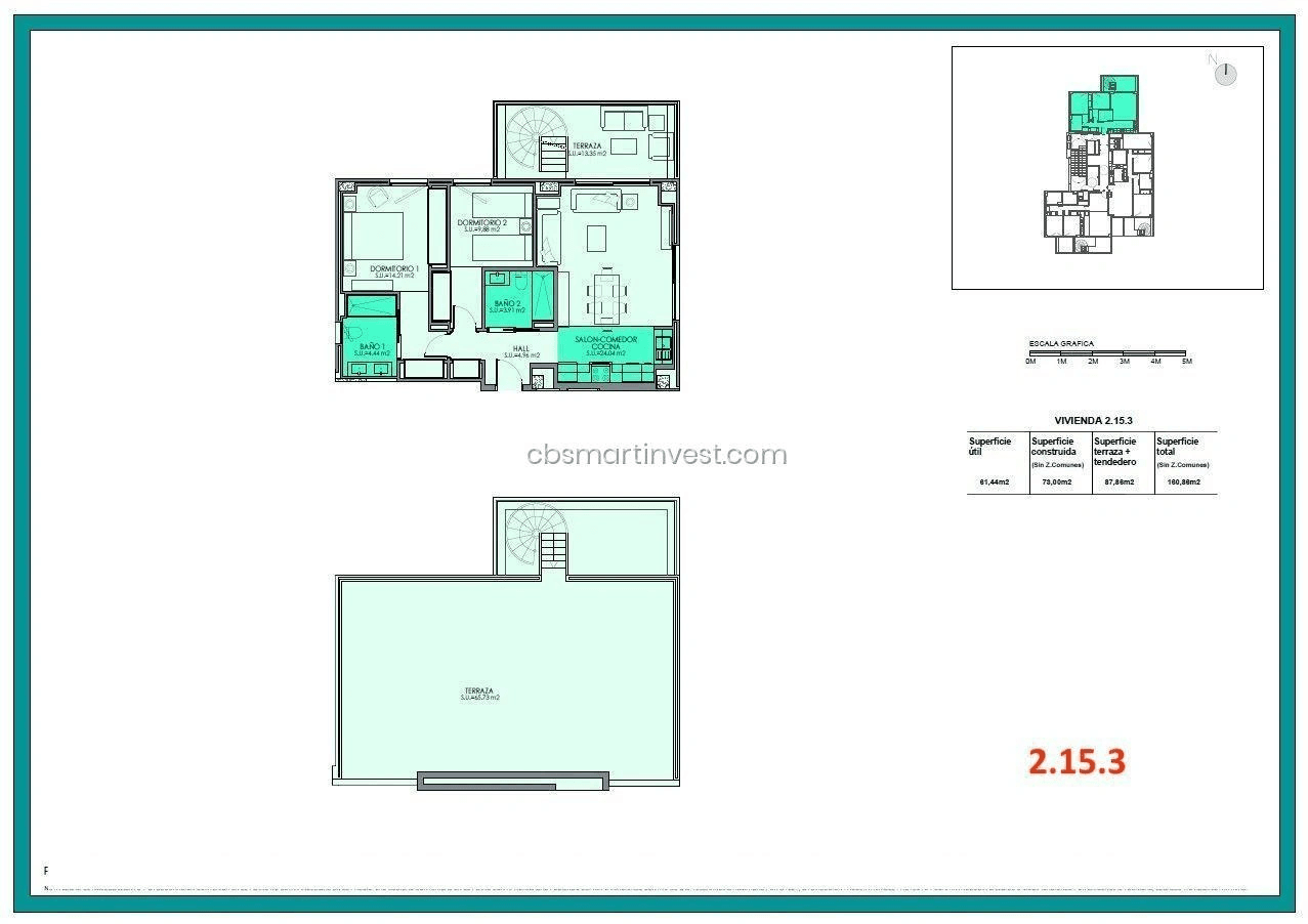 Penthouses til salg i Calpe / Calp, Alicante
