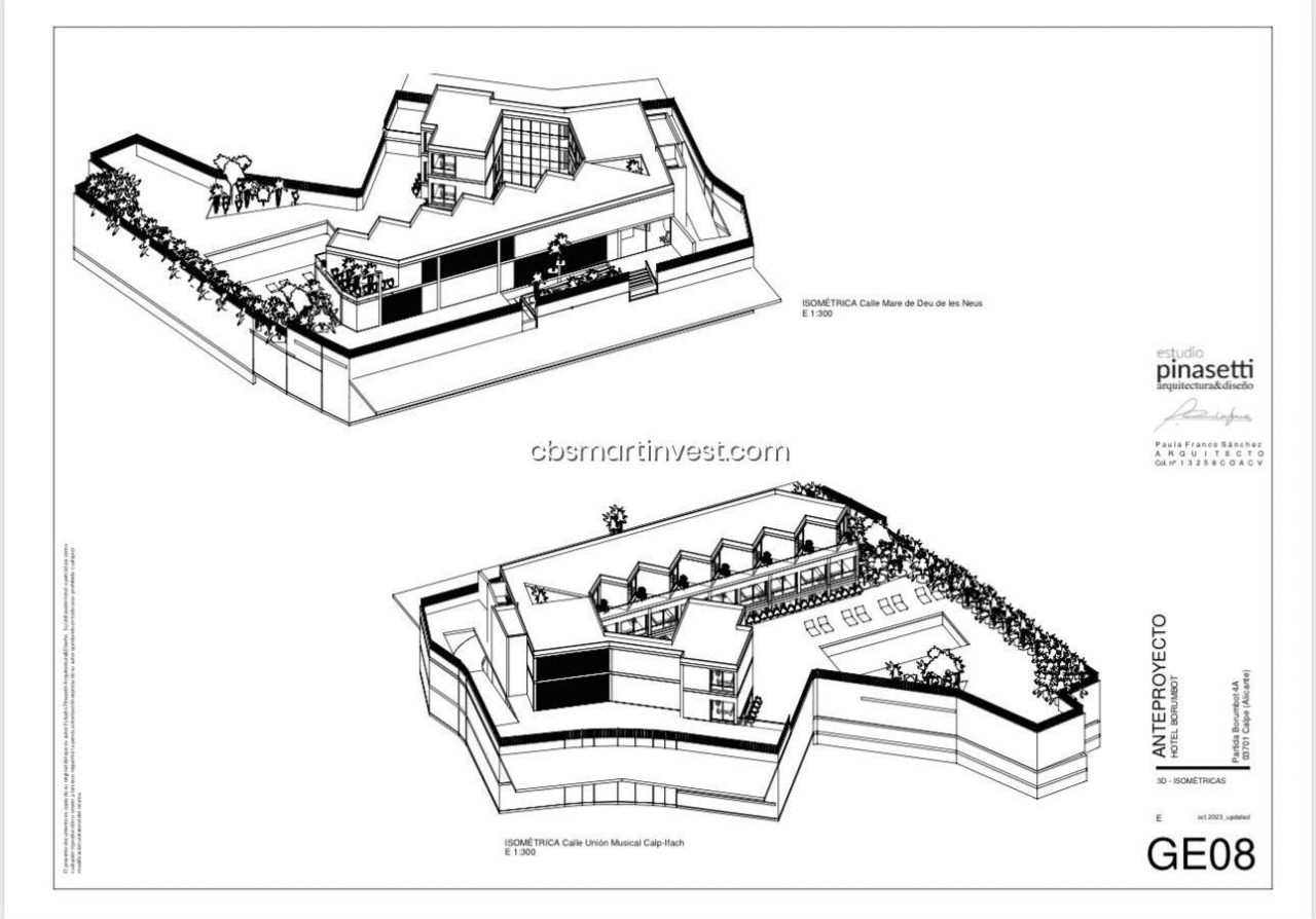 Urban Plots zum verkauf in Calpe / Calp, Alicante