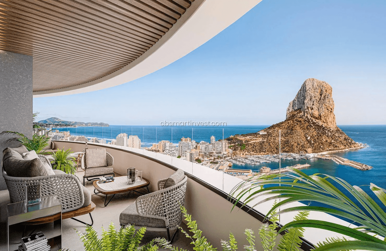 Penthouses til salg i Calpe / Calp, Alicante