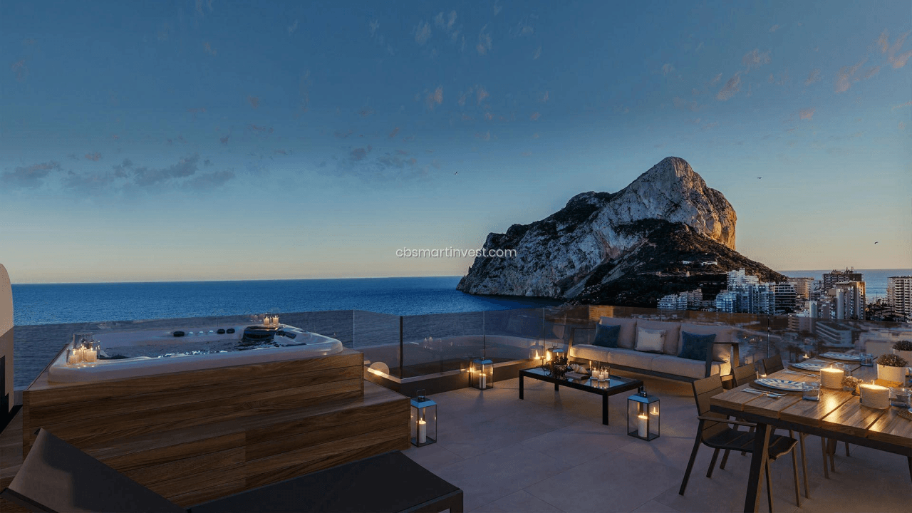 Penthouses na sprzedaż w Calpe / Calp, Alicante