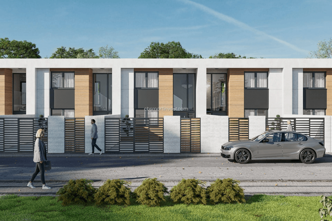New-build townhouses in Alfaz del Pi