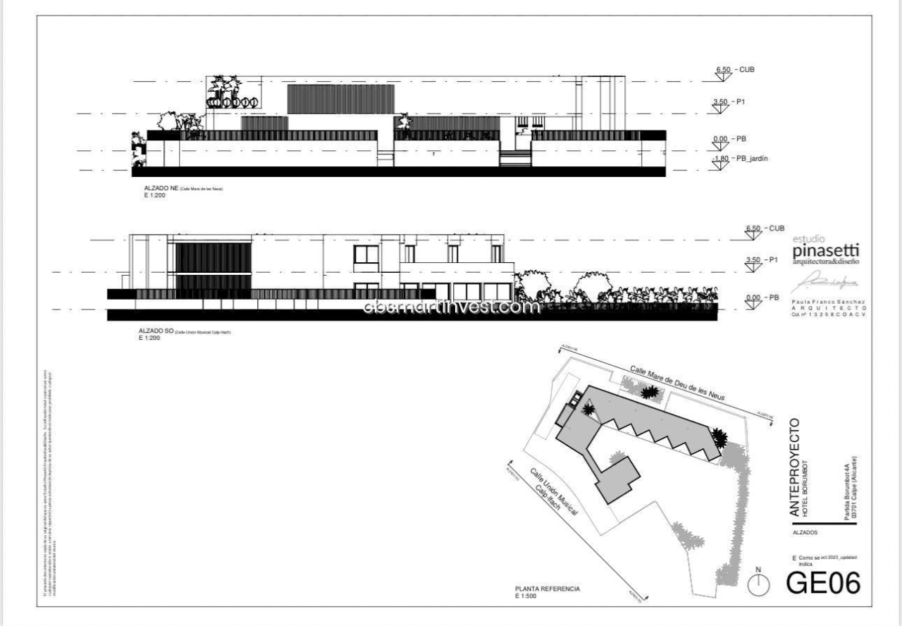 Urban Plots zum verkauf in Calpe / Calp, Alicante