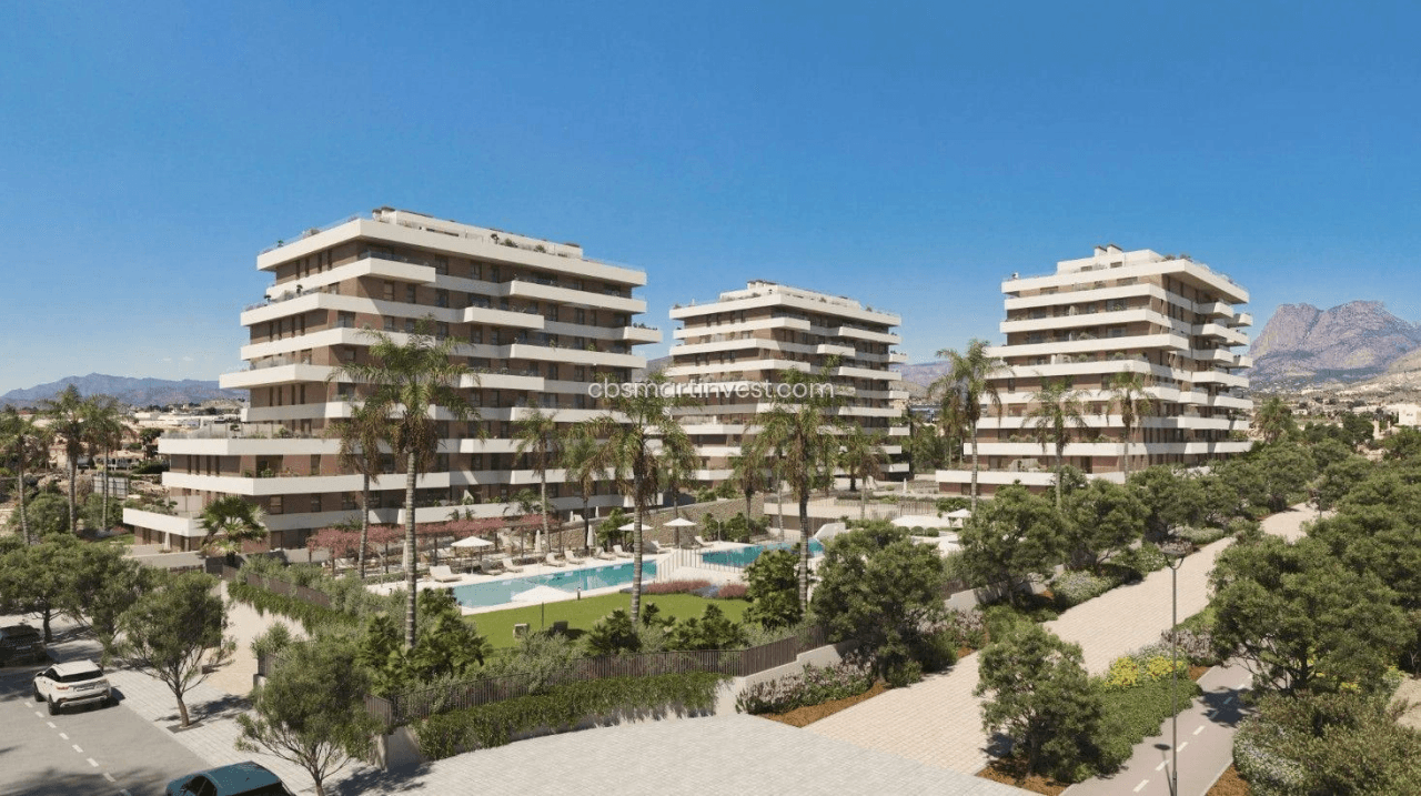 Apartments til salg i Villajoyosa, Alicante