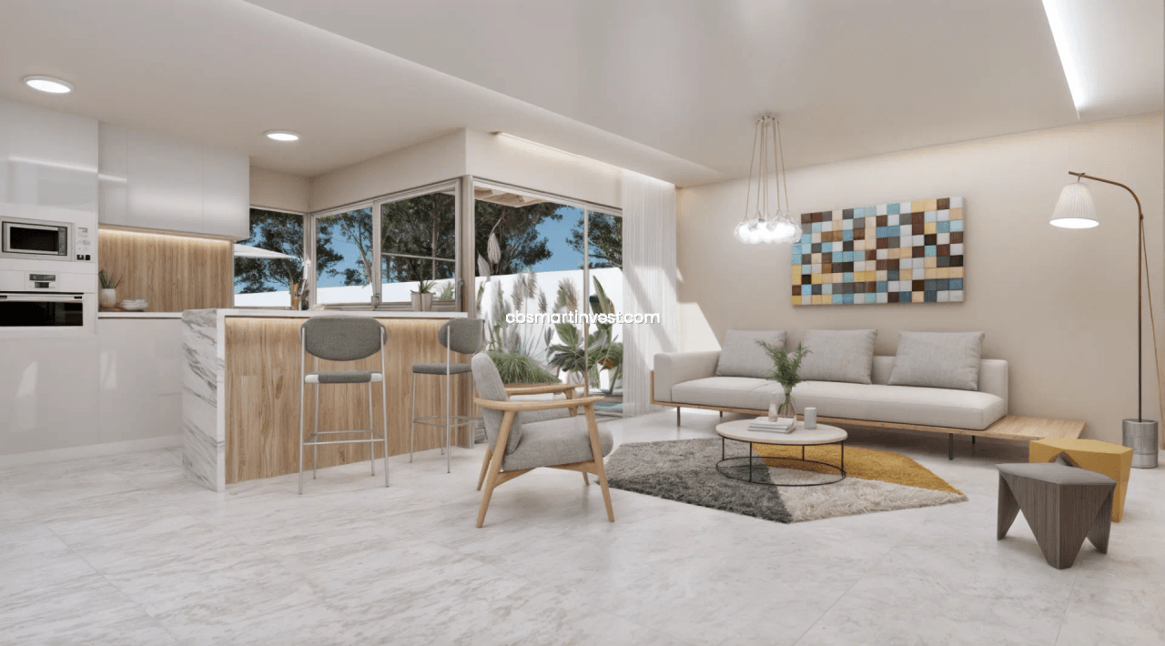 New-build townhouses in Alfaz del Pi