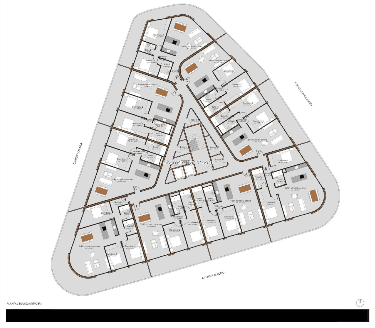Apartments til salg i Calpe / Calp, Alicante