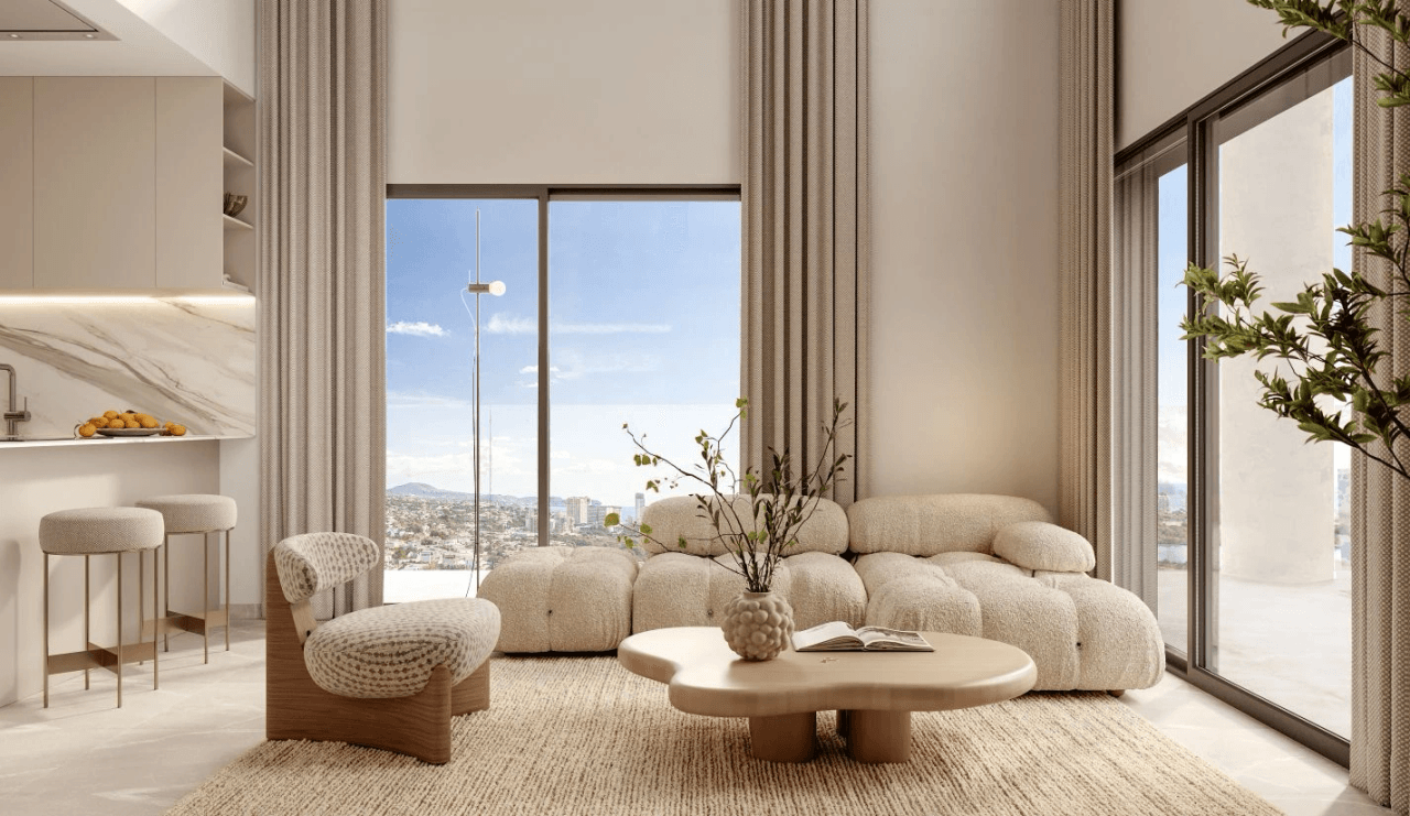 Nye luksuslejligheder med panoramisk udsigt