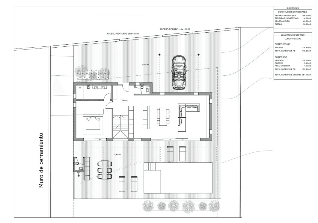 Moderne villa med imponerende havudsigt, udsigt til Peñón de Ifach og bjergene.