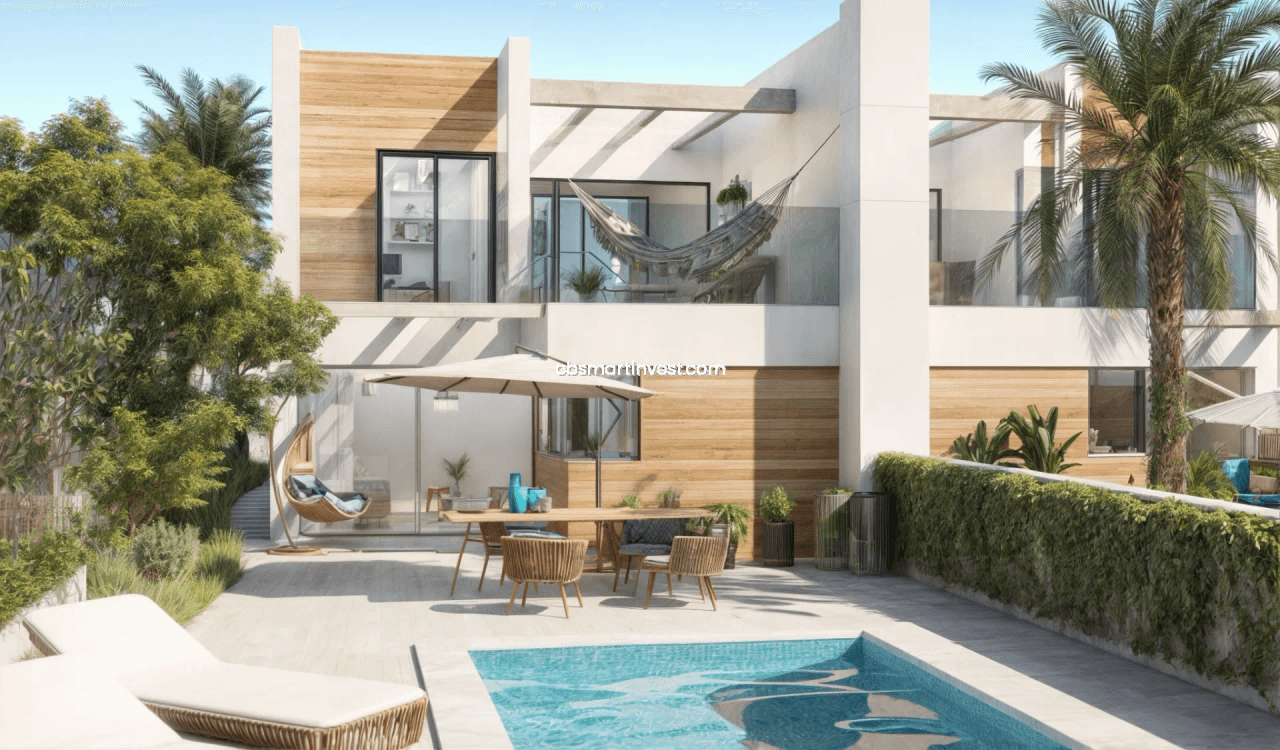 New-build townhouses in Alfaz del Pi