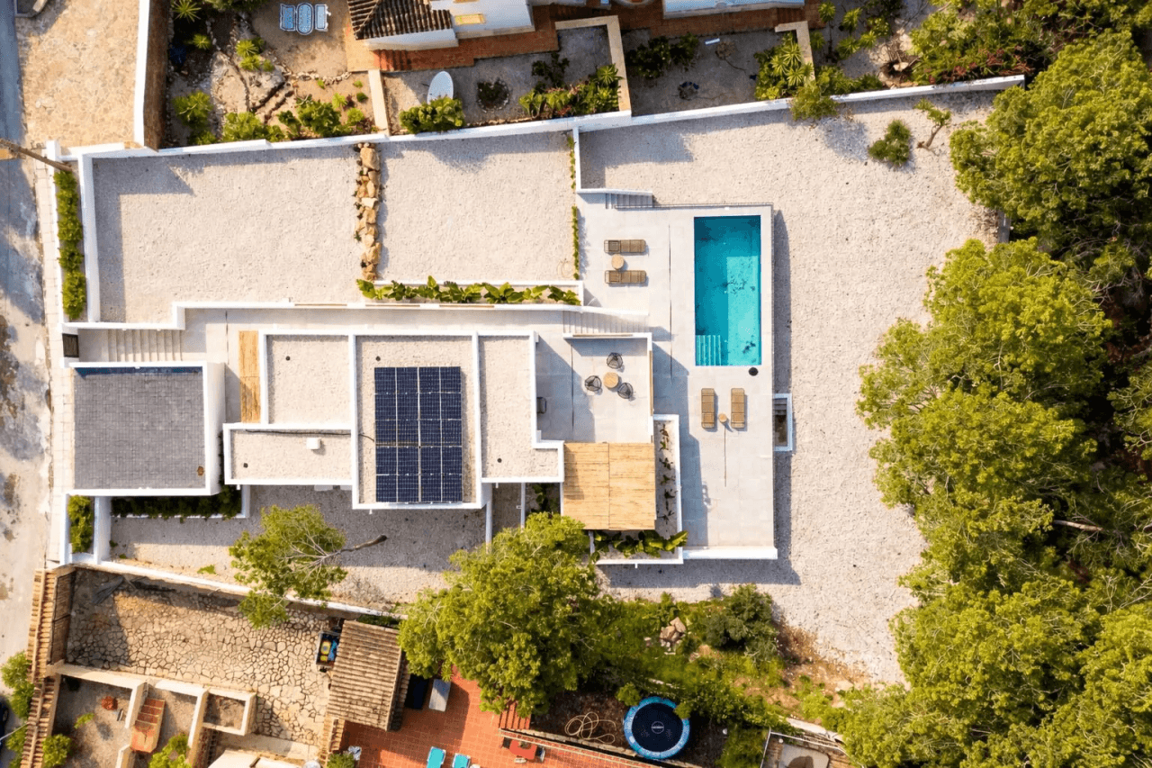 Nybyggeri! Ibiza-stil villa på golfbane