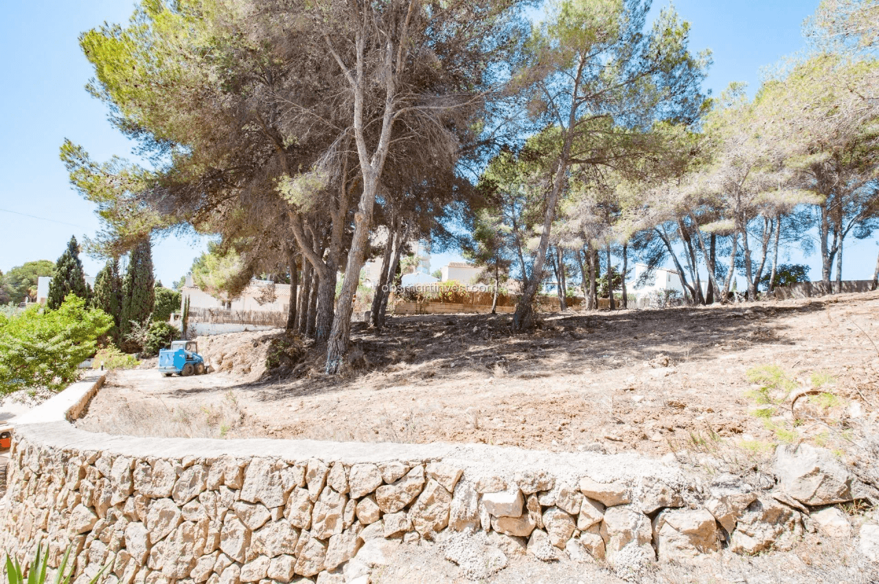 Plots in Moraira, Alicante