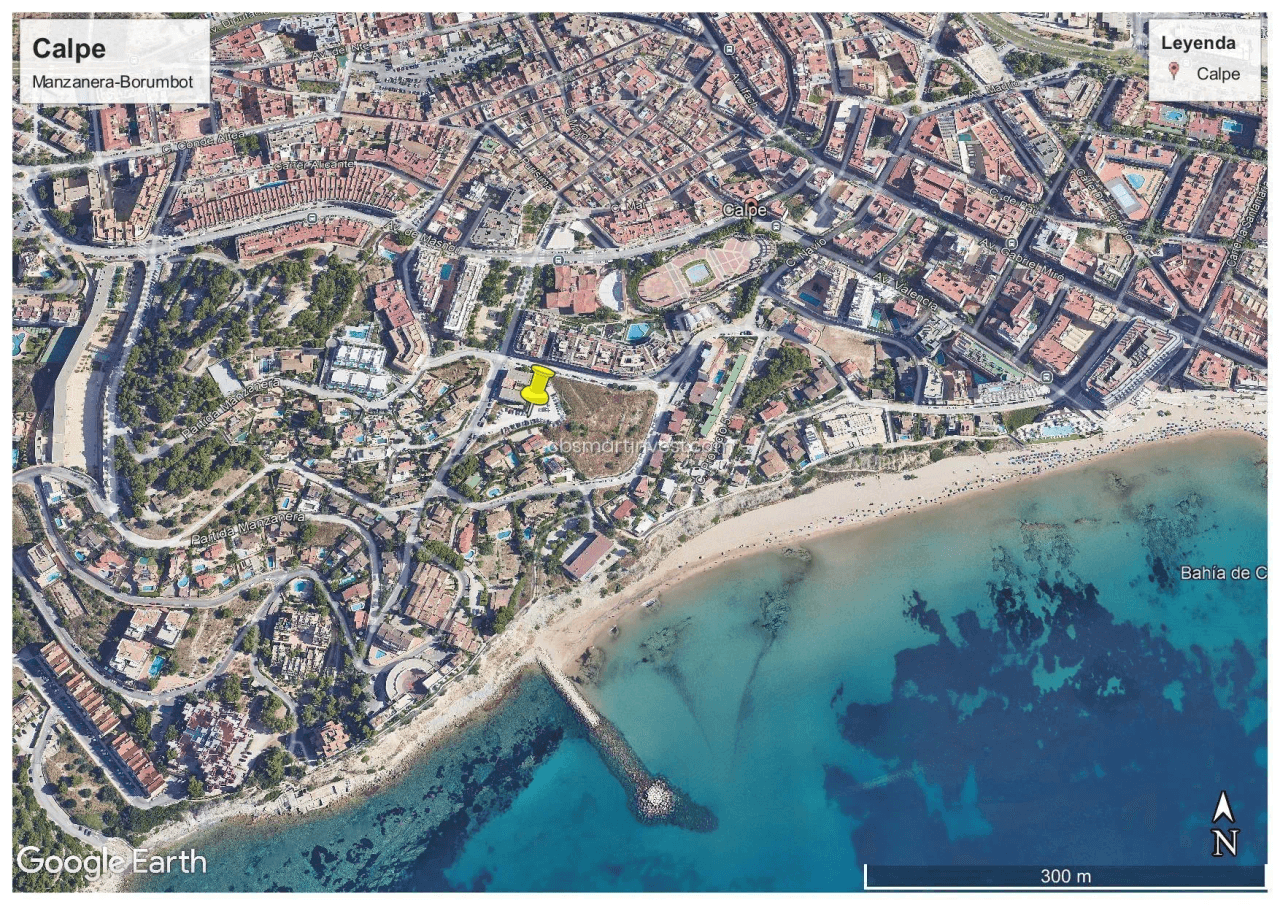 Stadtgrundstück im Herzen von Calpe zu verkaufen