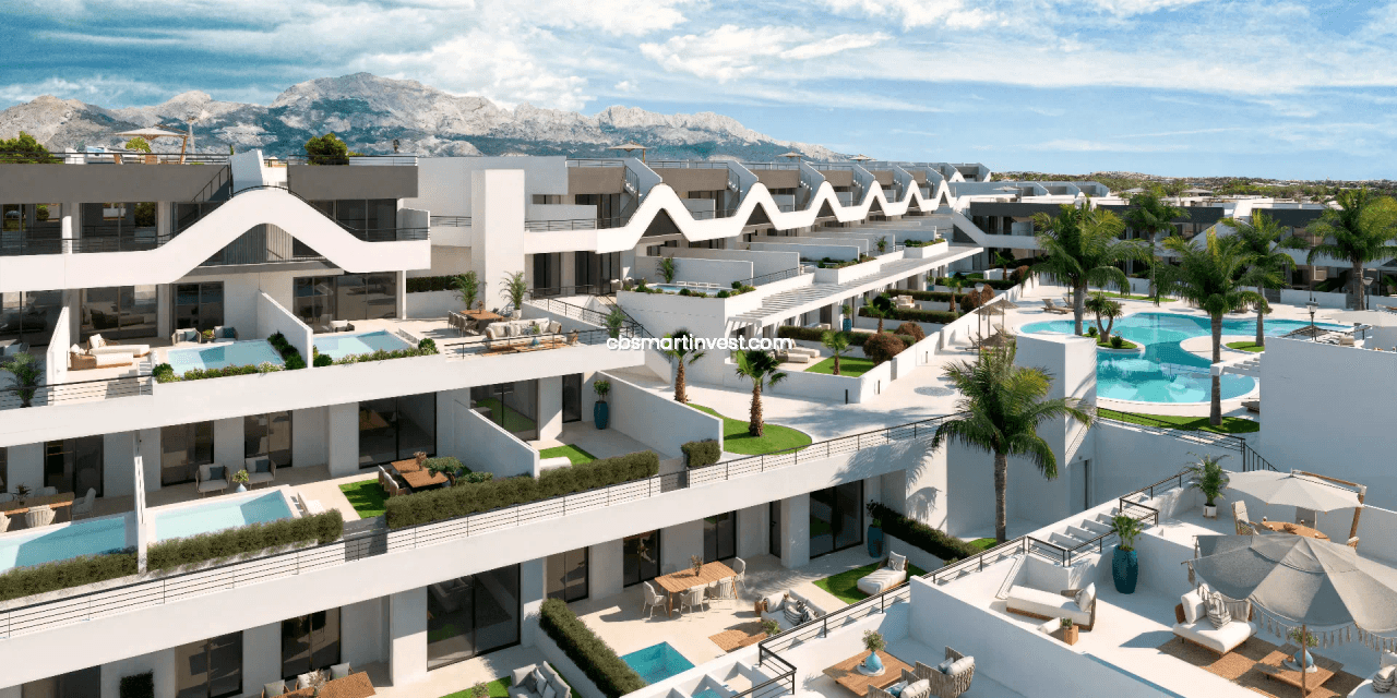Apartments til salg i Alfaz Del Pi / L'alfàs Del Pi, Alicante