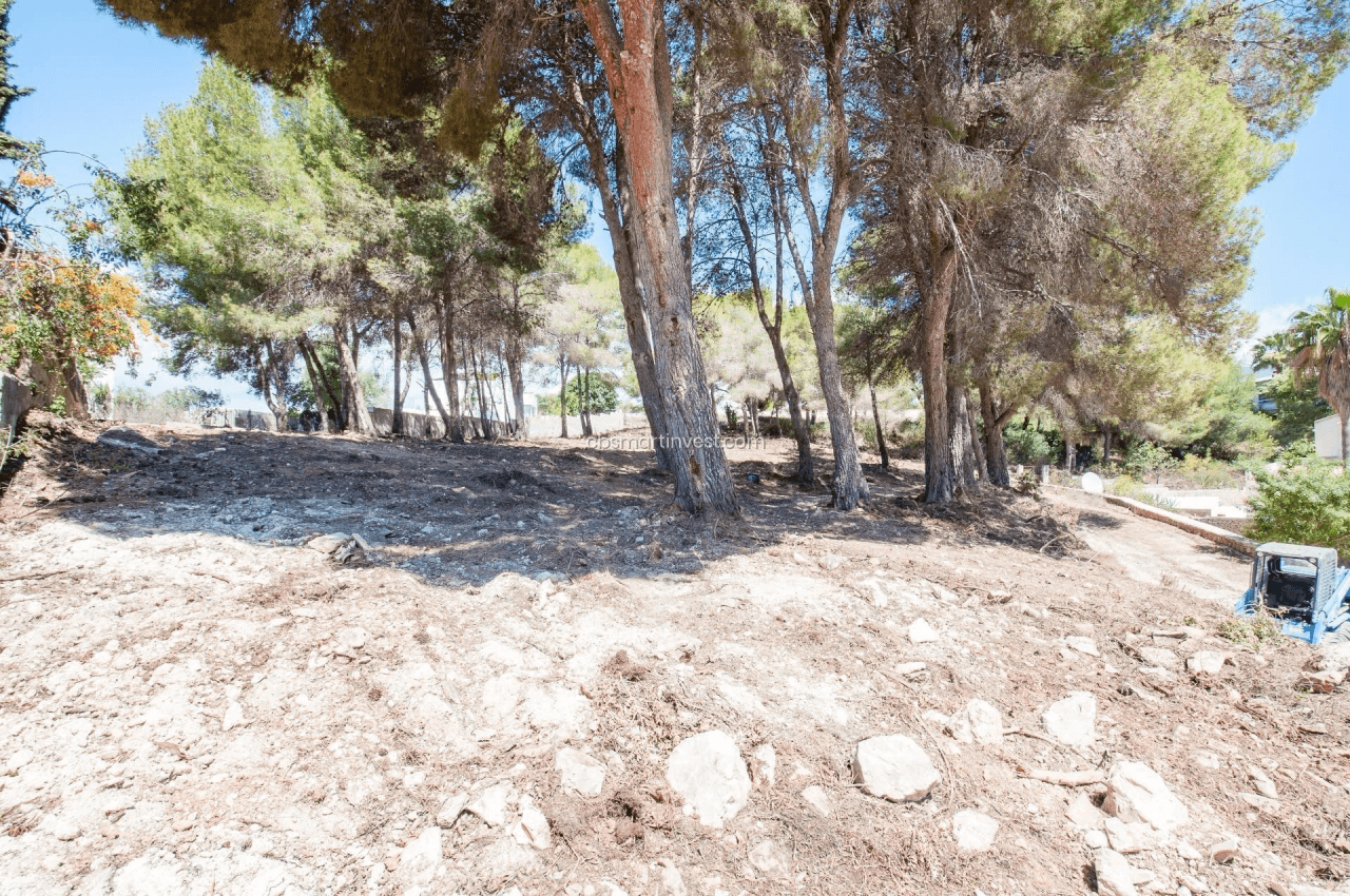 Plots in Moraira, Alicante