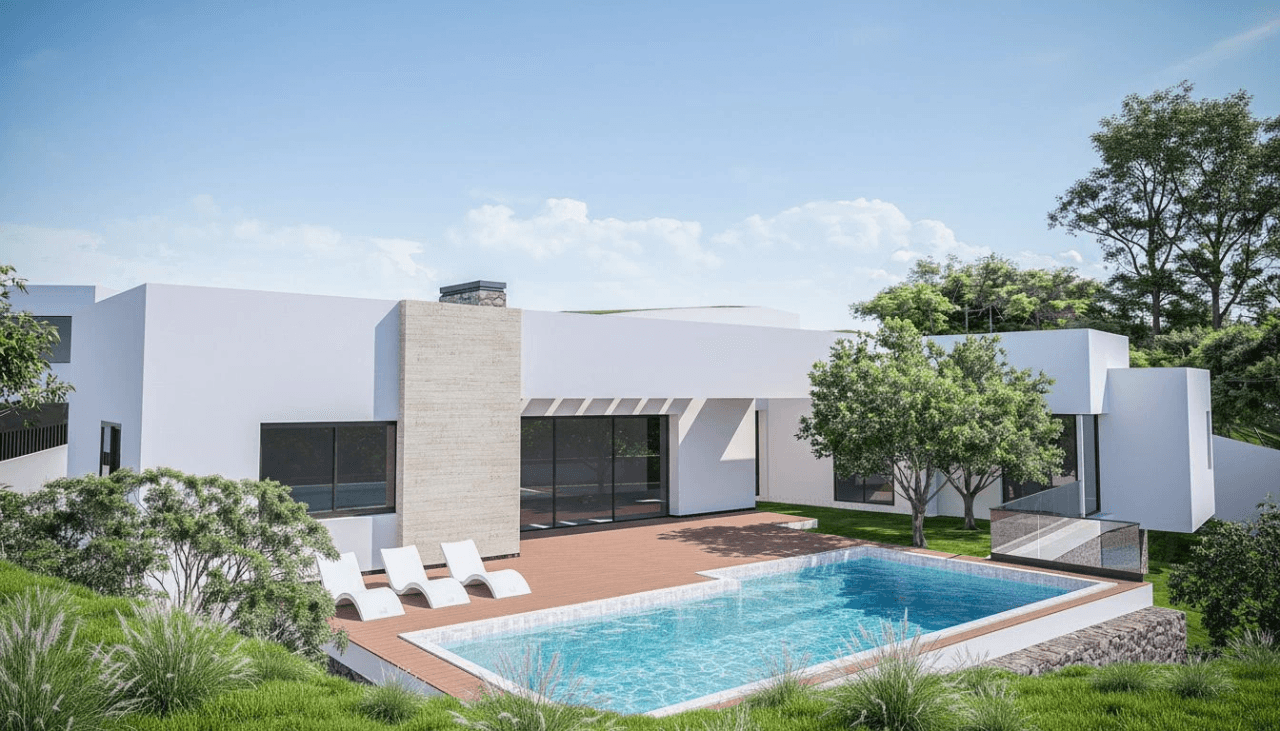 Villa de luxe neuve avec vue sur la mer