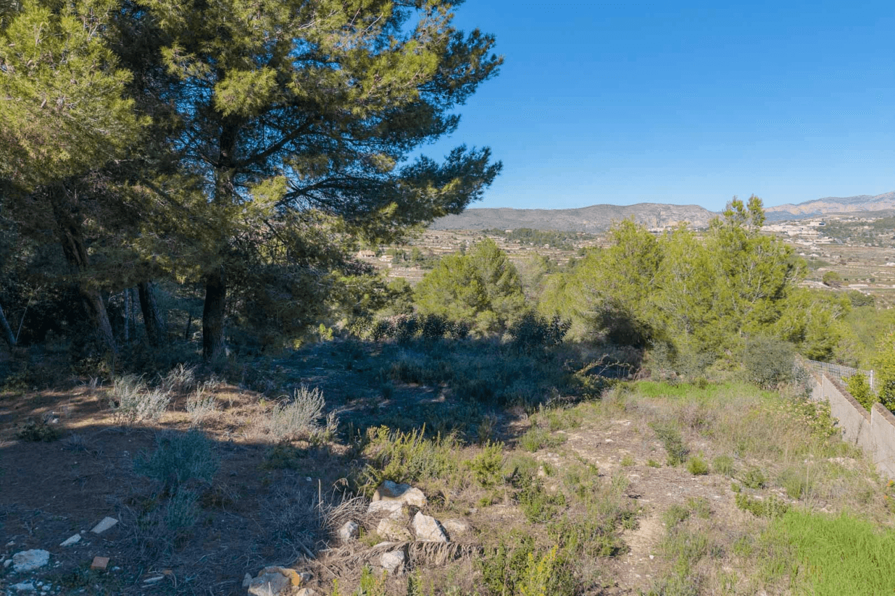 Land til salg i Moraira