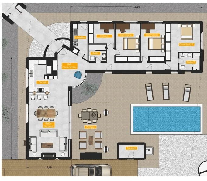 Villa for sale in Polop
