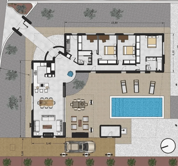 Villa for sale in Polop
