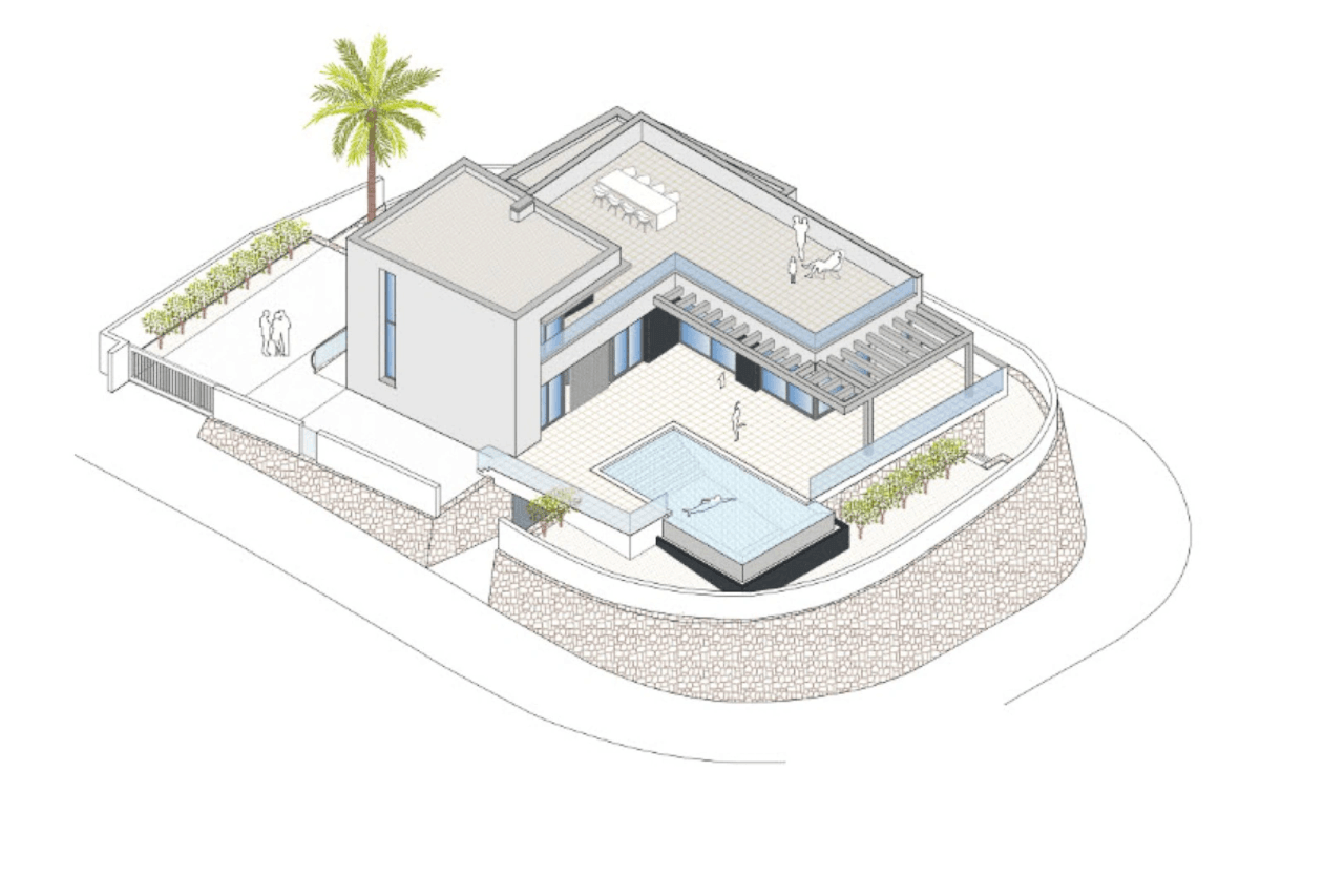 Villa til salg i Moraira