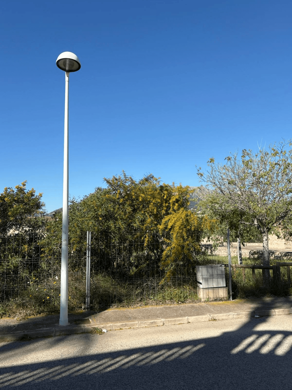 Grund med havudsigt i Calpe