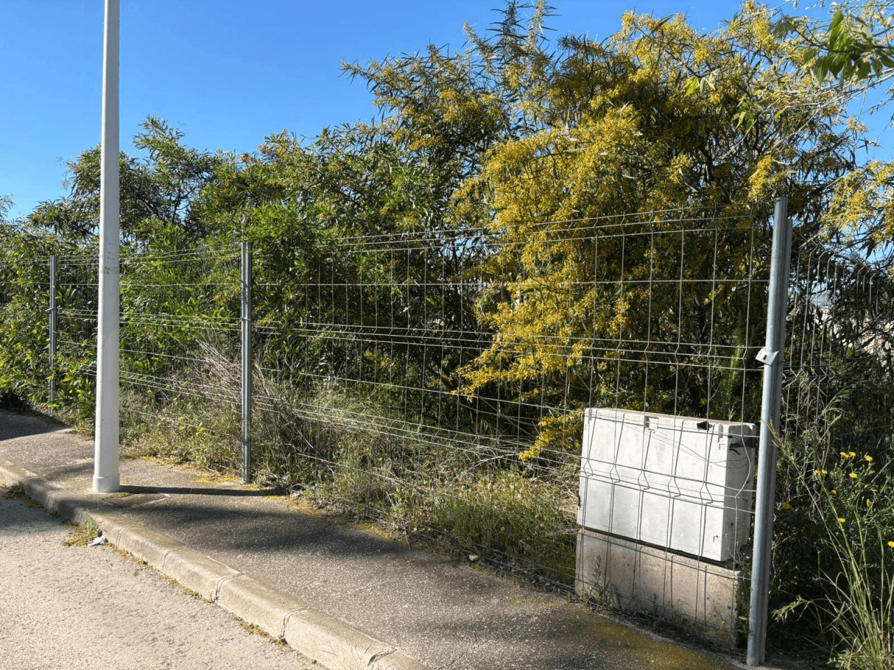 Grund med havudsigt i Calpe
