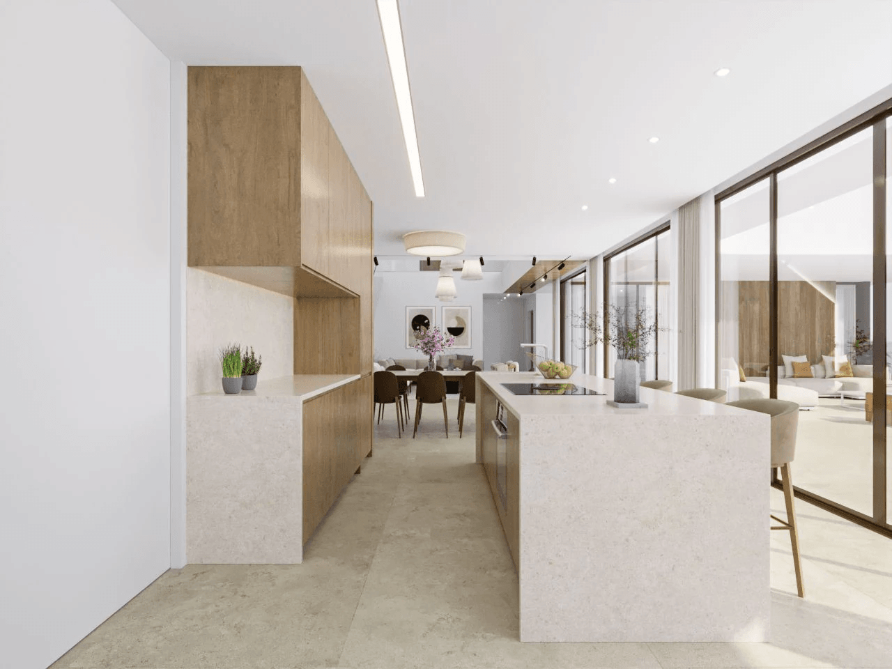 Projekt med licens. Nyt projekt med moderne villa i Denia