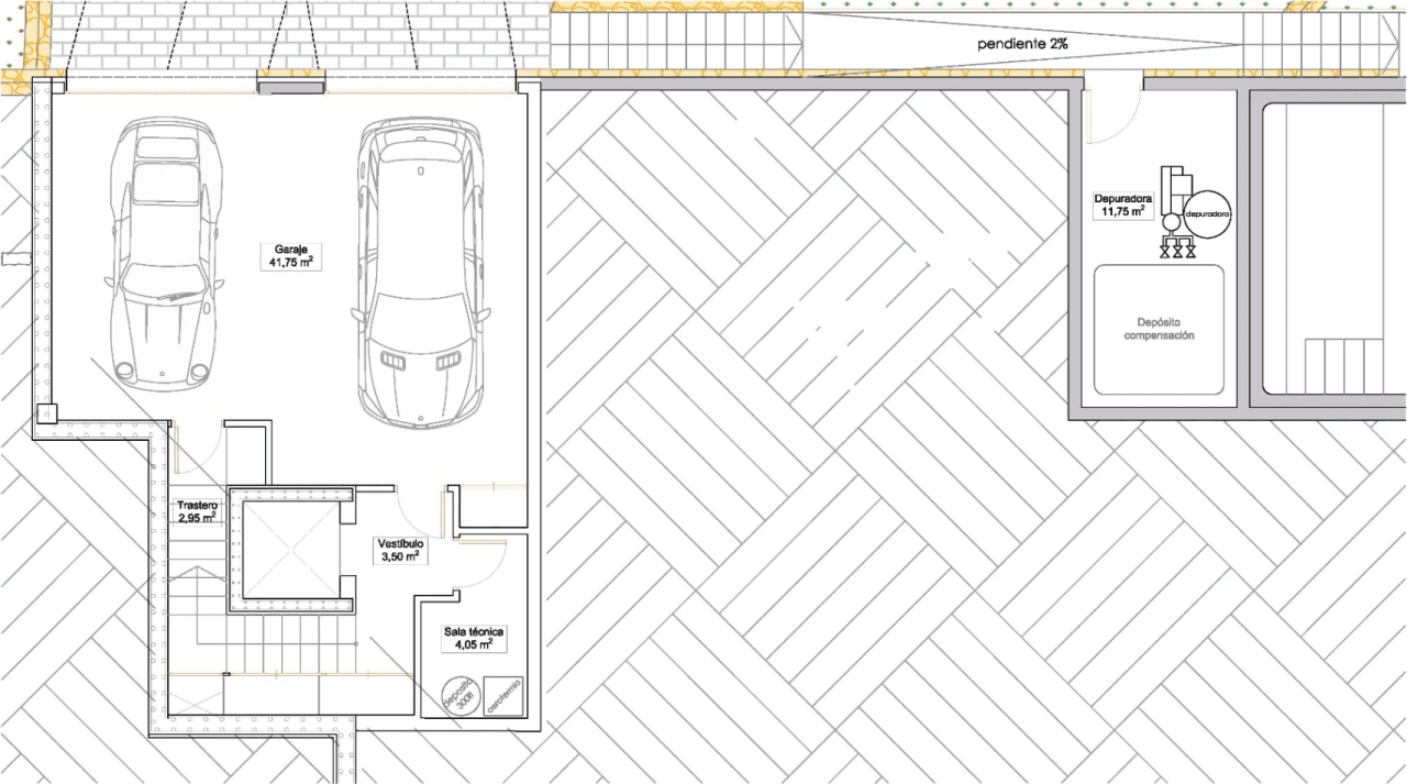 Projekt med licens. Nyt projekt med moderne villa i Denia