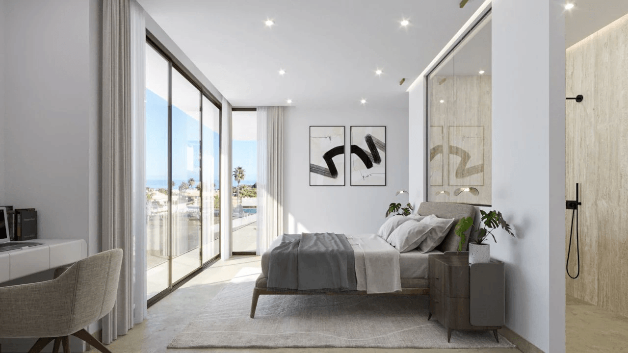 Projekt med licens. Nyt projekt med moderne villa i Denia
