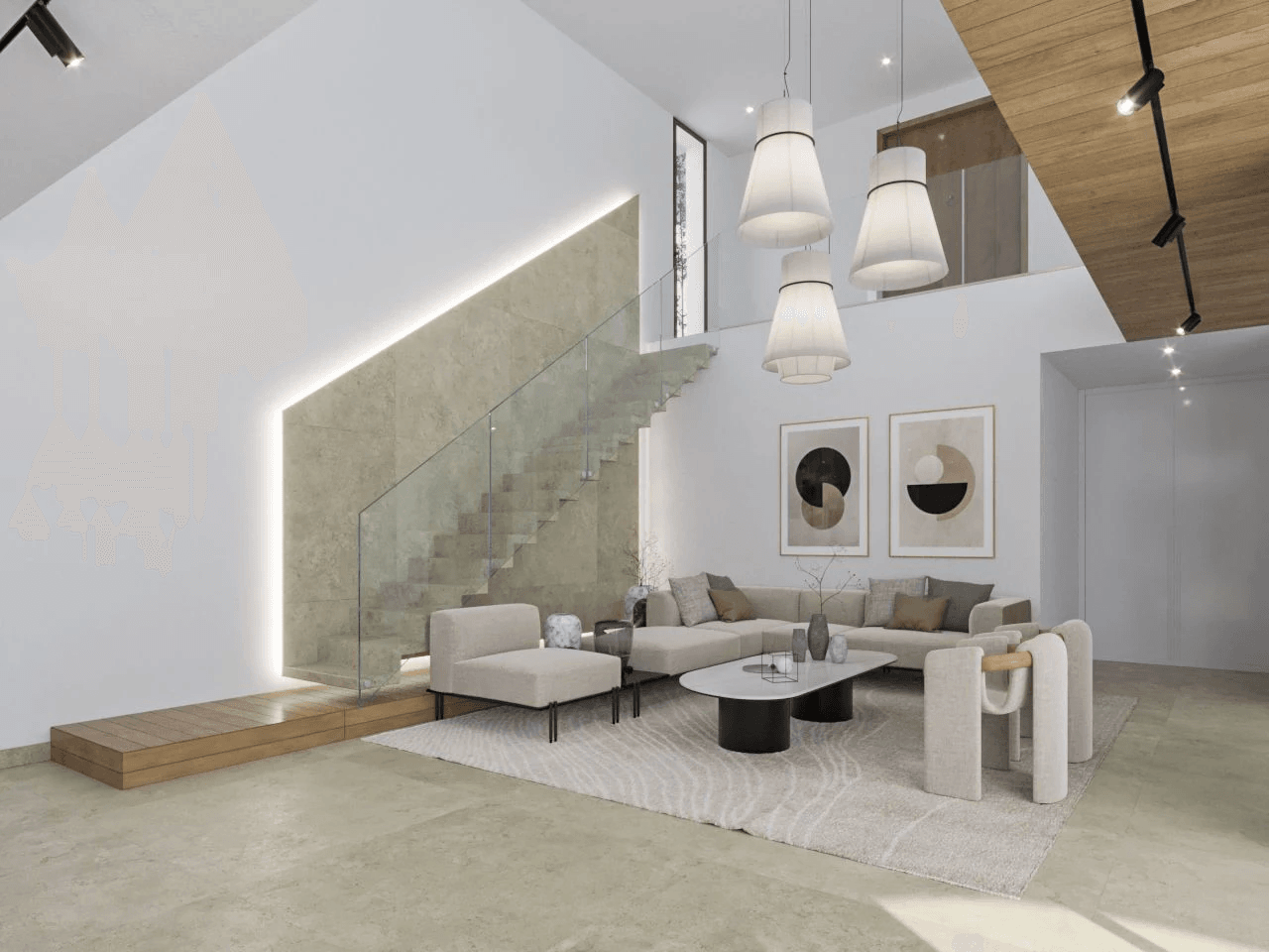 Projekt med licens. Nyt projekt med moderne villa i Denia