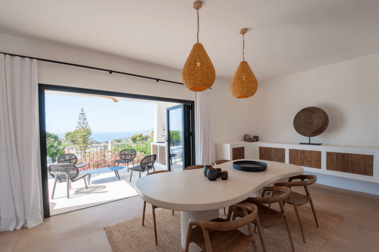 Moderne Luxusvilla mit Meerblick zu verkaufen in Moraira