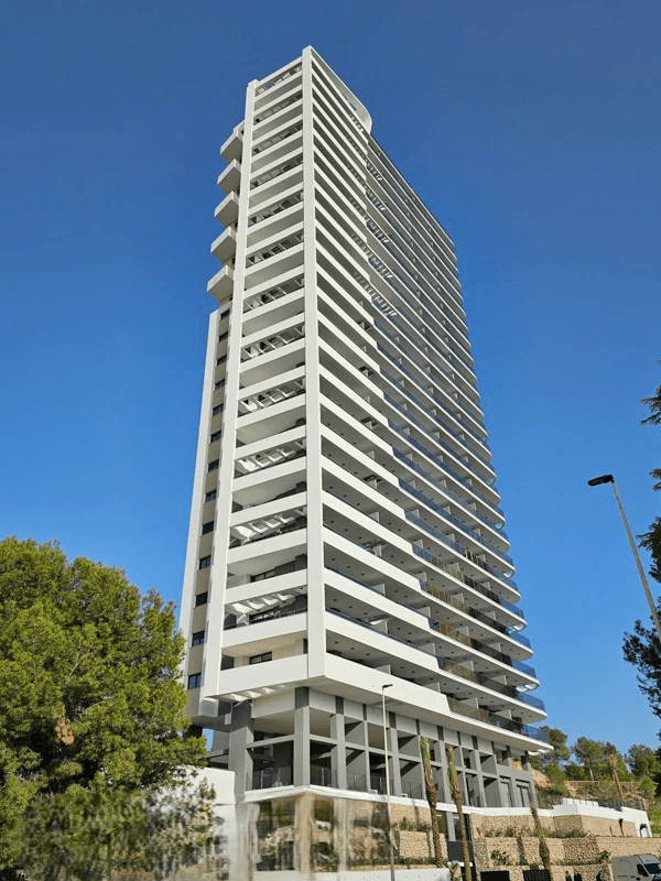 Nybyggede leiligheter med utmerkede fellesområder i Benidorm
