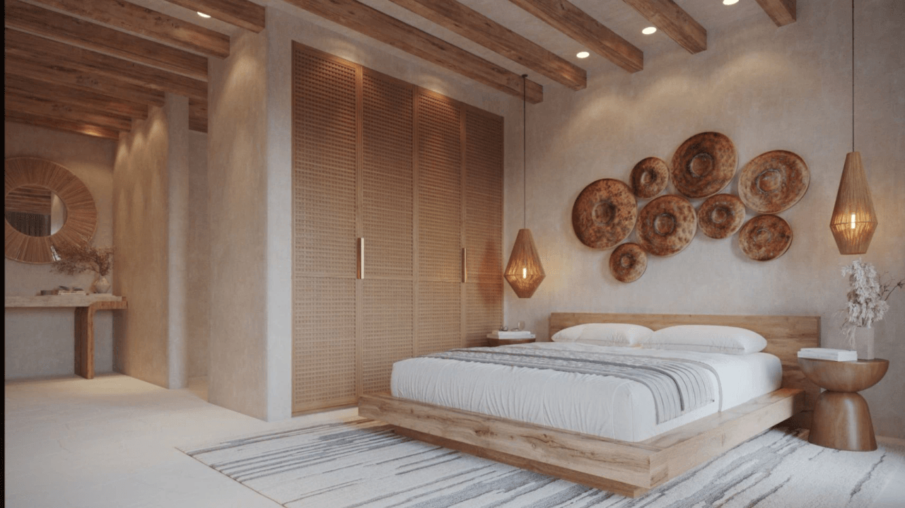 Mediterransk villa i ibizastil med utsikt over Montgó