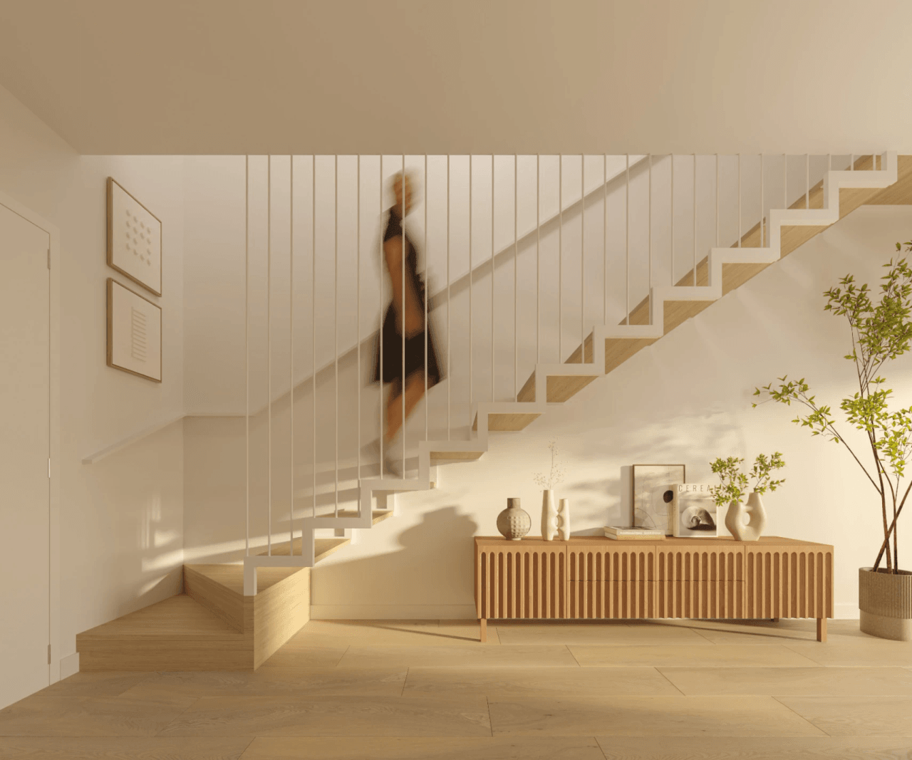 New townhouses within walking distance of the beach