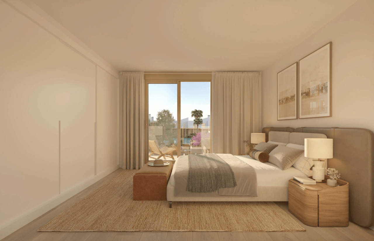 New townhouses within walking distance of the beach