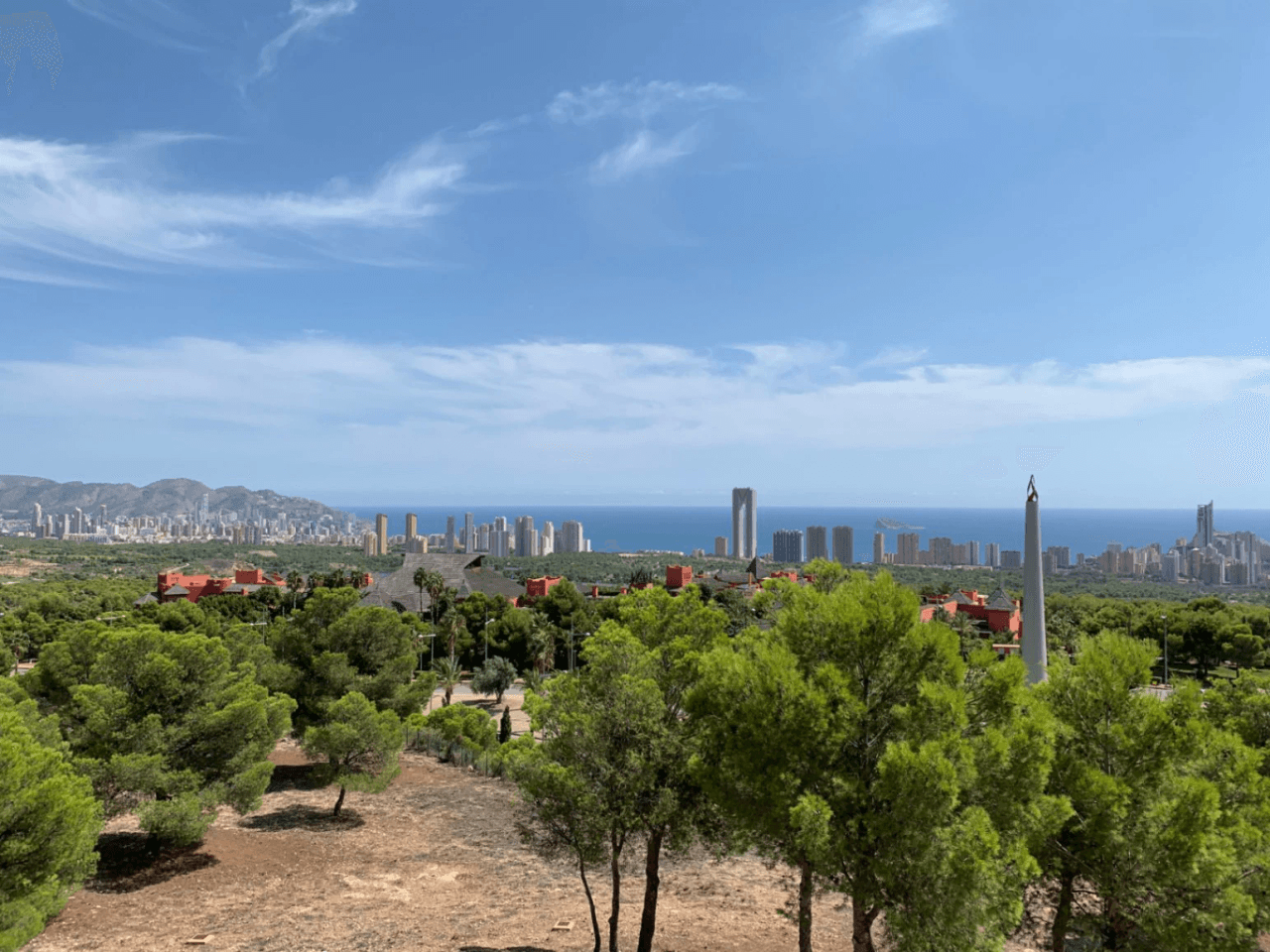 Leilighet med panoramautsikt over havet