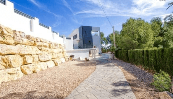 Nybygg villa med 4 soverom i Calpe med sjøutsikt.