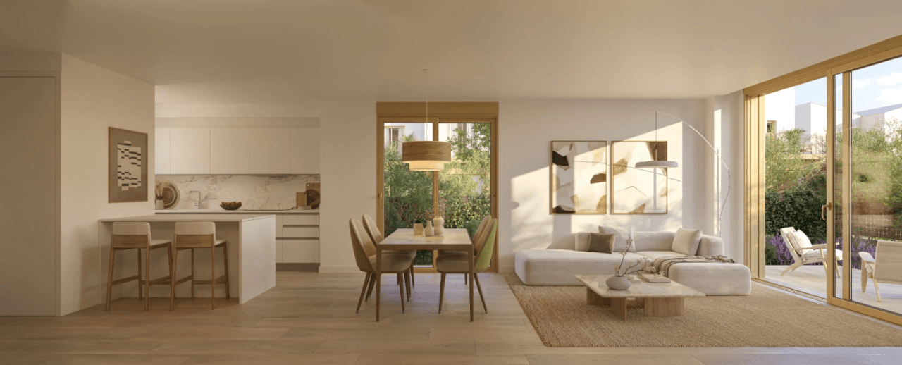 New townhouses within walking distance of the beach
