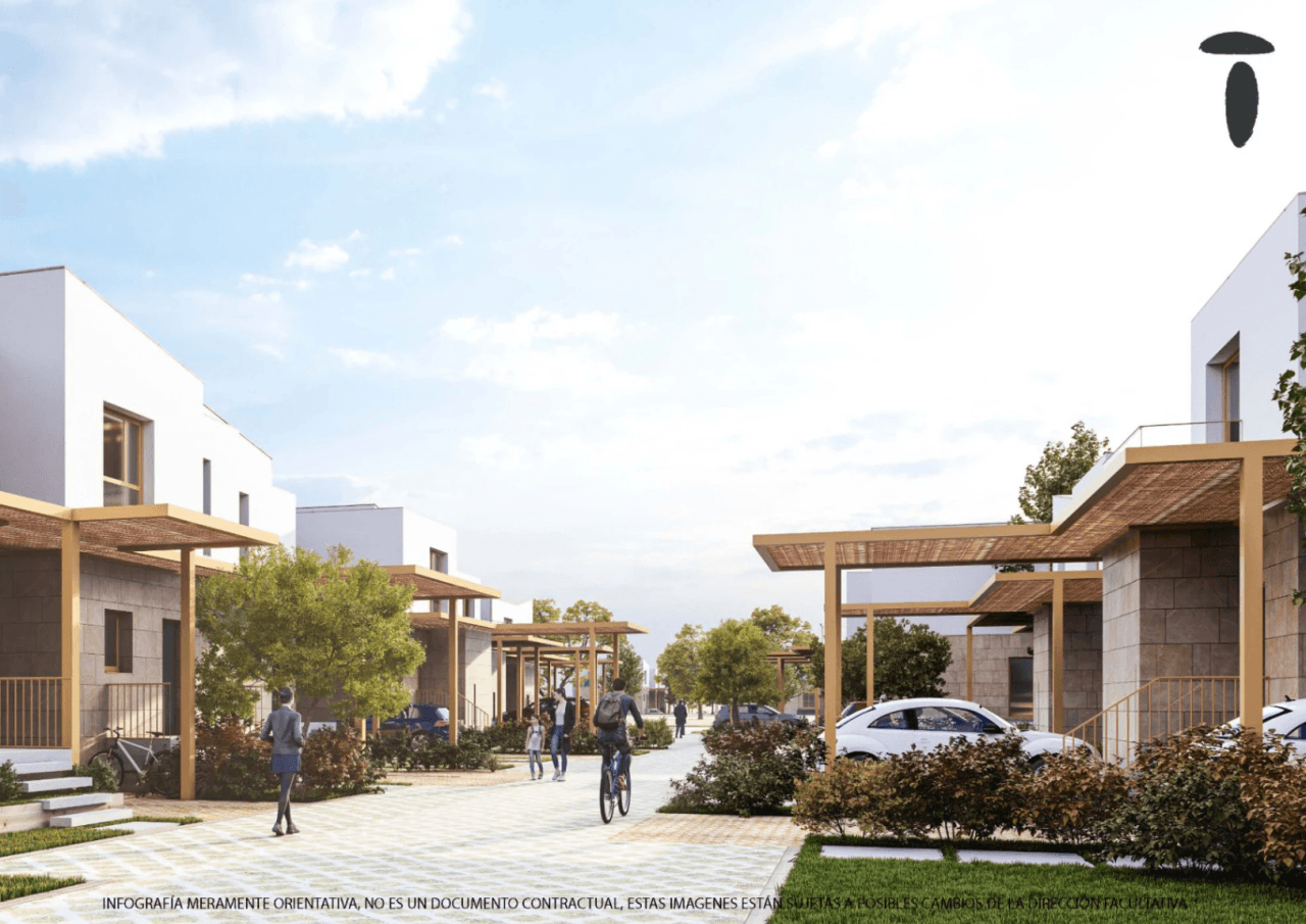 New townhouses within walking distance of the beach