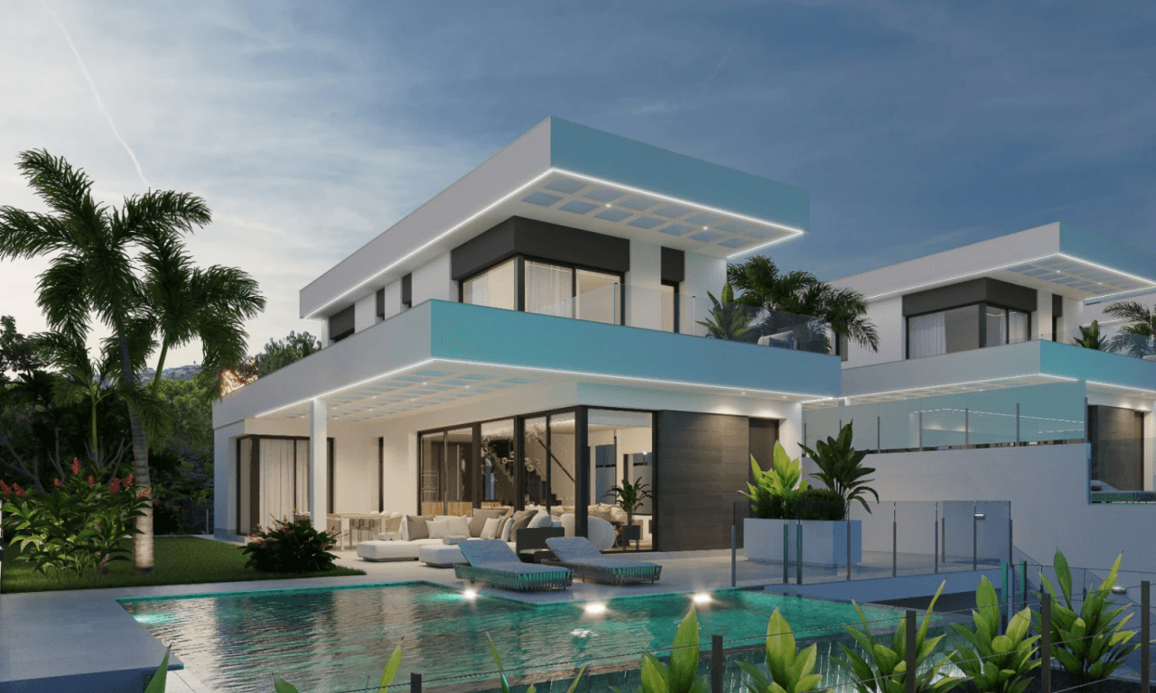 Eksklusive villaer med moderne design
