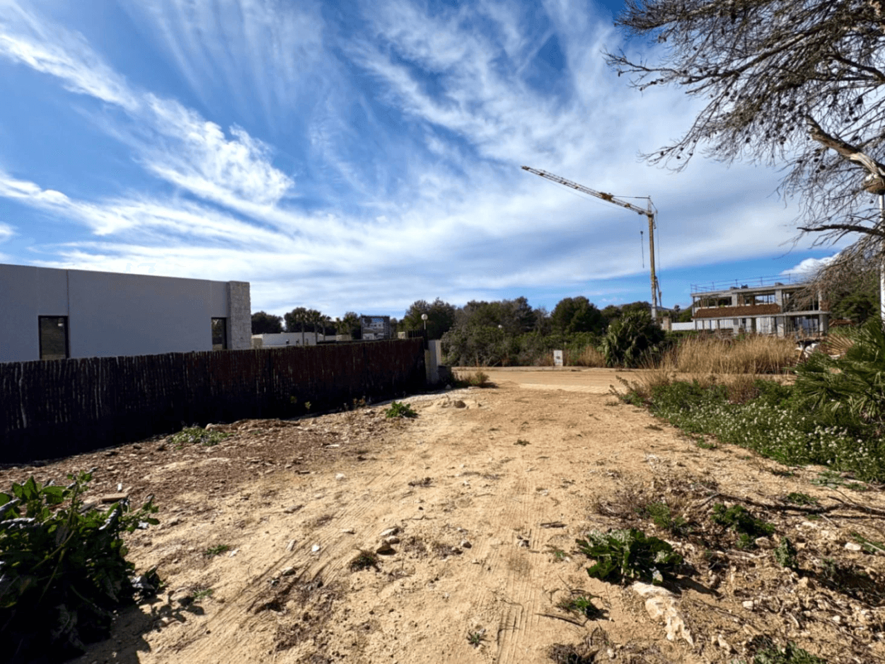 Tomt i et privilegert område i Jávea