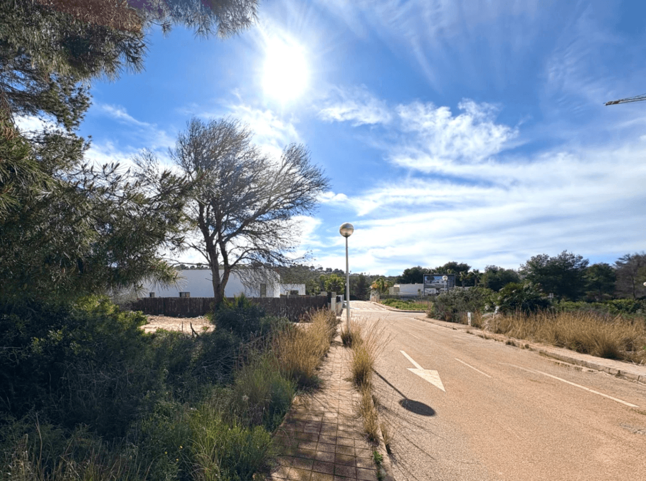 Tomt i et privilegert område i Jávea