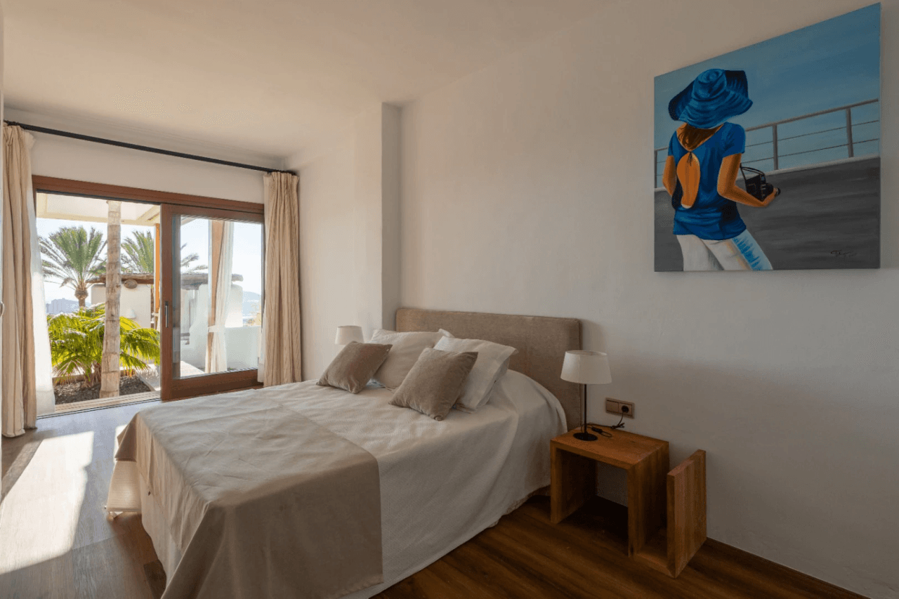 Villa med panoramautsikt over havet og horisonten i Benidorm