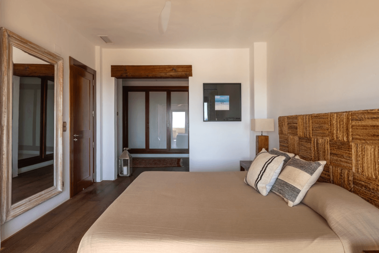 Villa med panoramautsikt over havet og horisonten i Benidorm