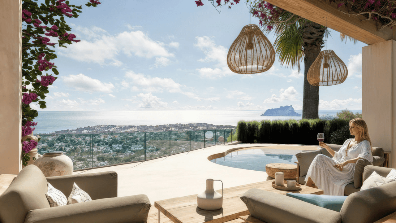 Villa til salg i Moraira