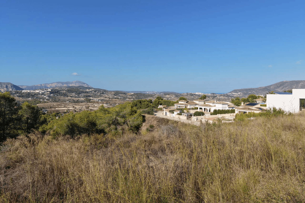Parcela en venta en Moraira
