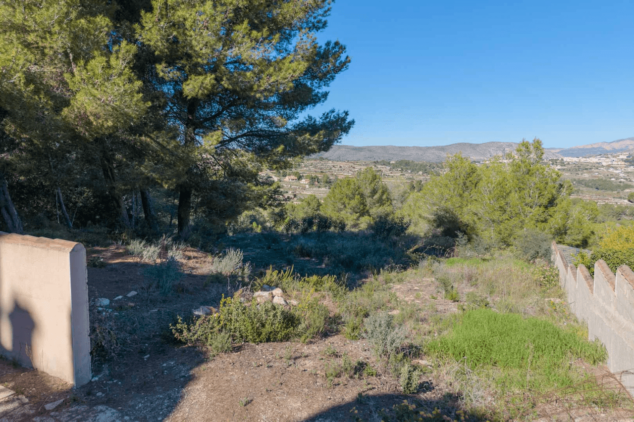 Plott til salg i Moraira