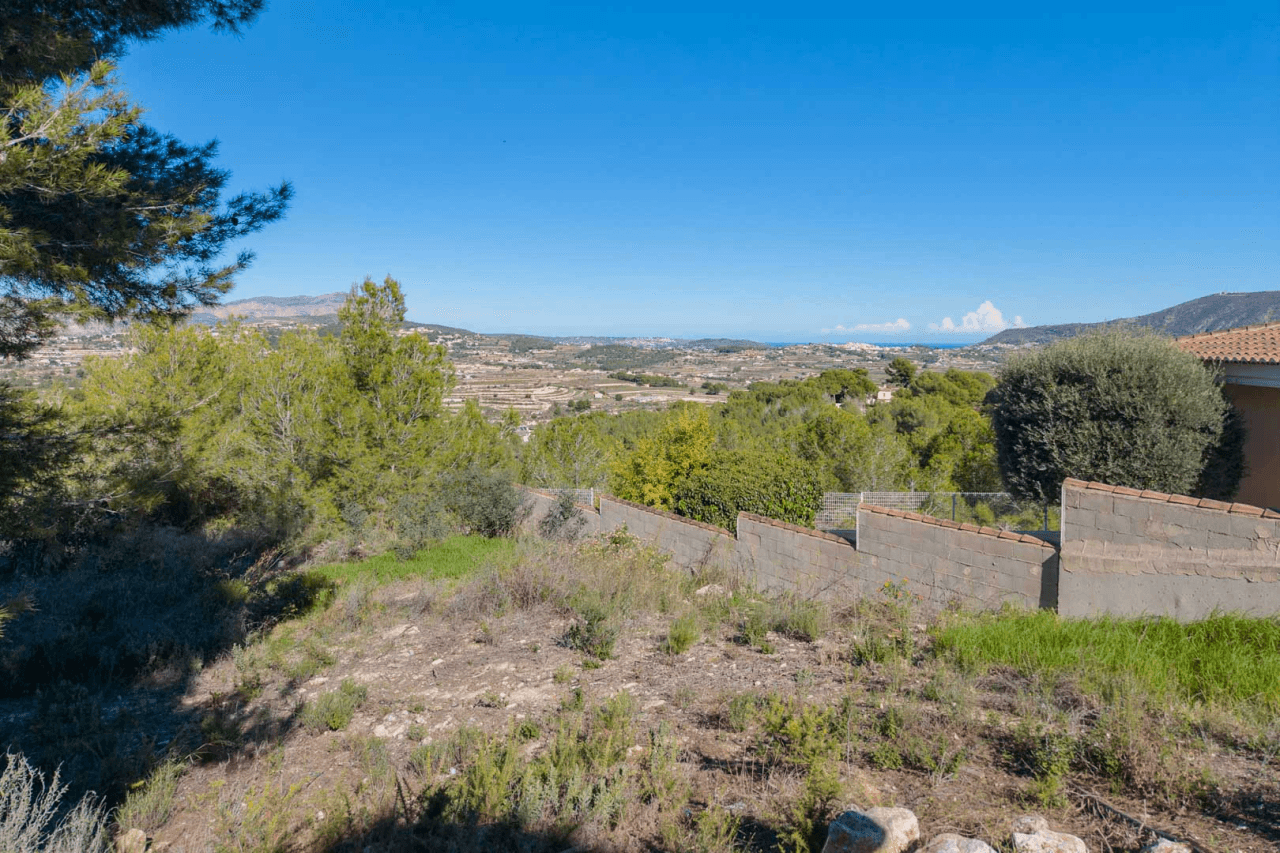 Parcela en venta en Moraira