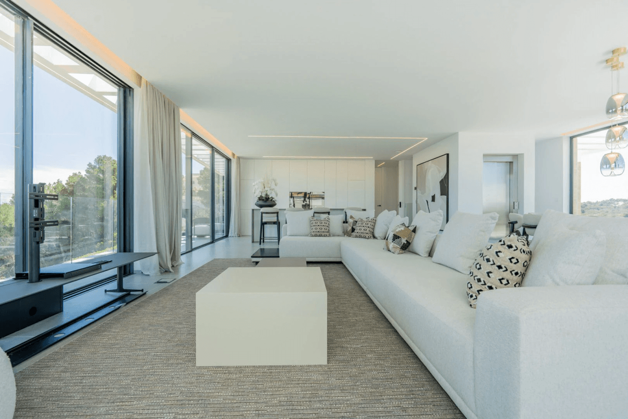 Fantastique villa de luxe avec vue panoramique sur la mer