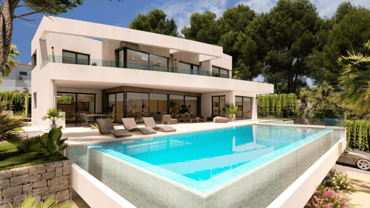Villa élégante neuve proche de tous les services