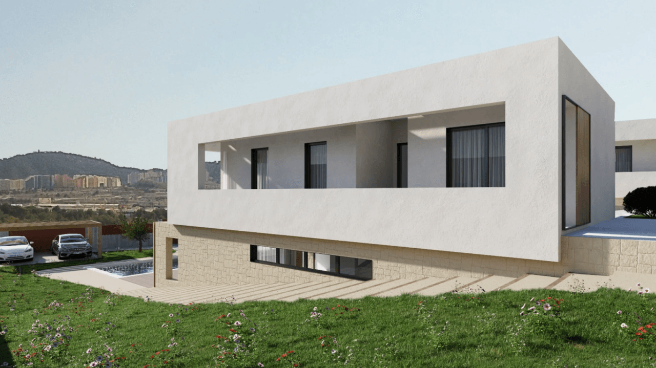 Neugebaute Villa in Finestrat