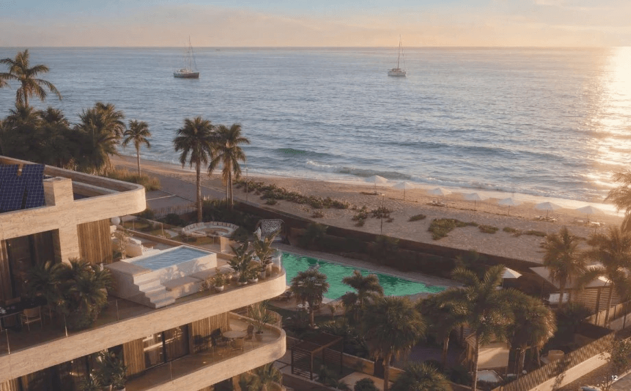 Neue Wohnanlage in erster Strandlage in Denia